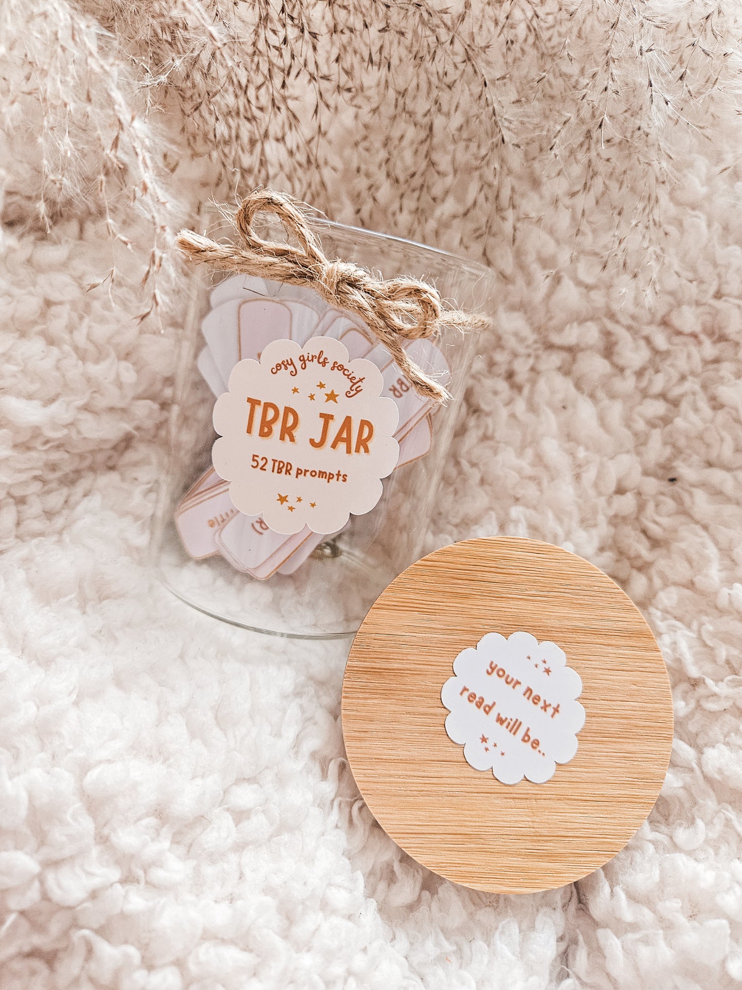TBR Jar | 52 Reading Prompts | Yearly Reading Challenge | Bookish Gift