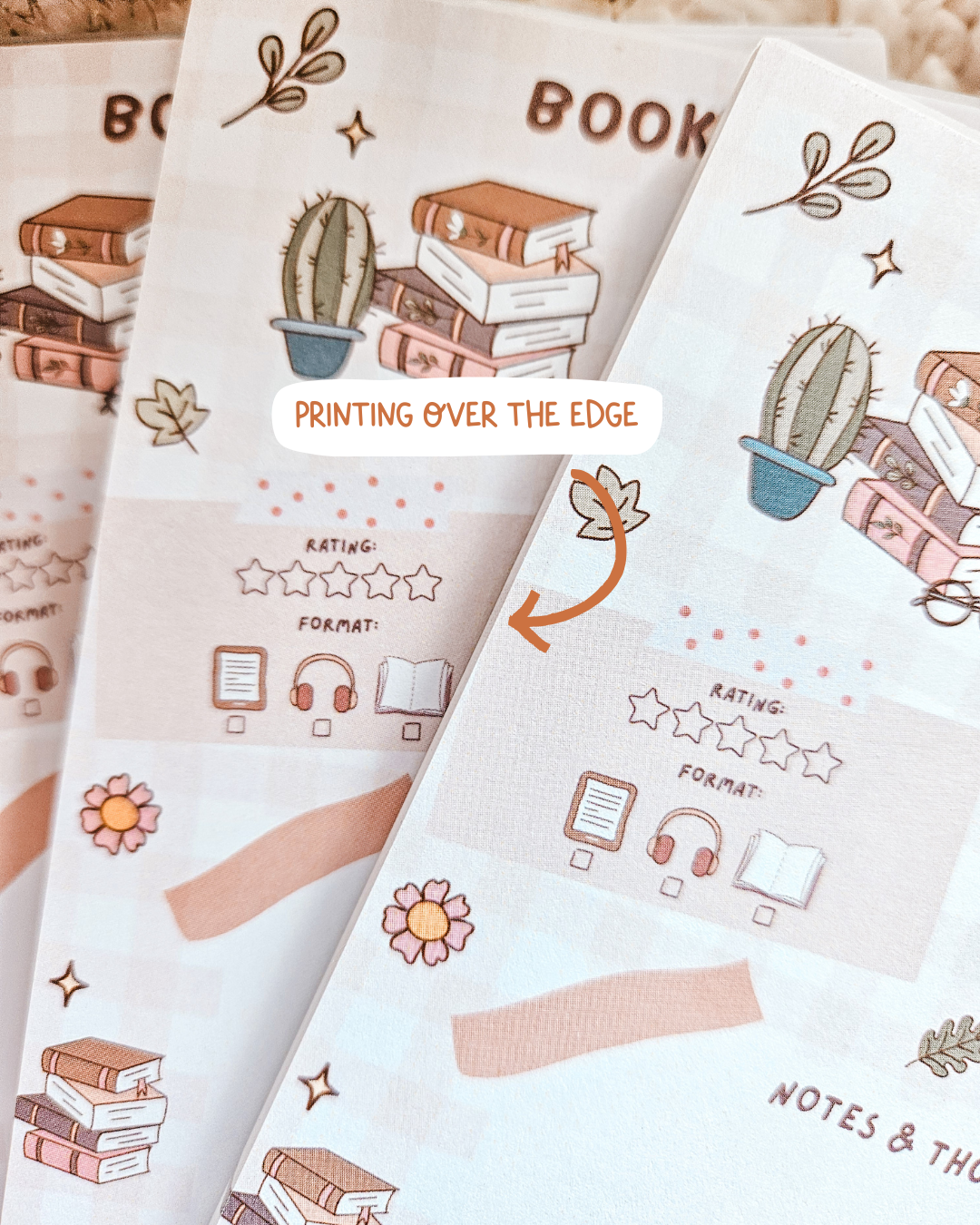 SECONDS Book Review Pad | Book Tracker | Reading Review | Reading Challenge | Bookish Notepad