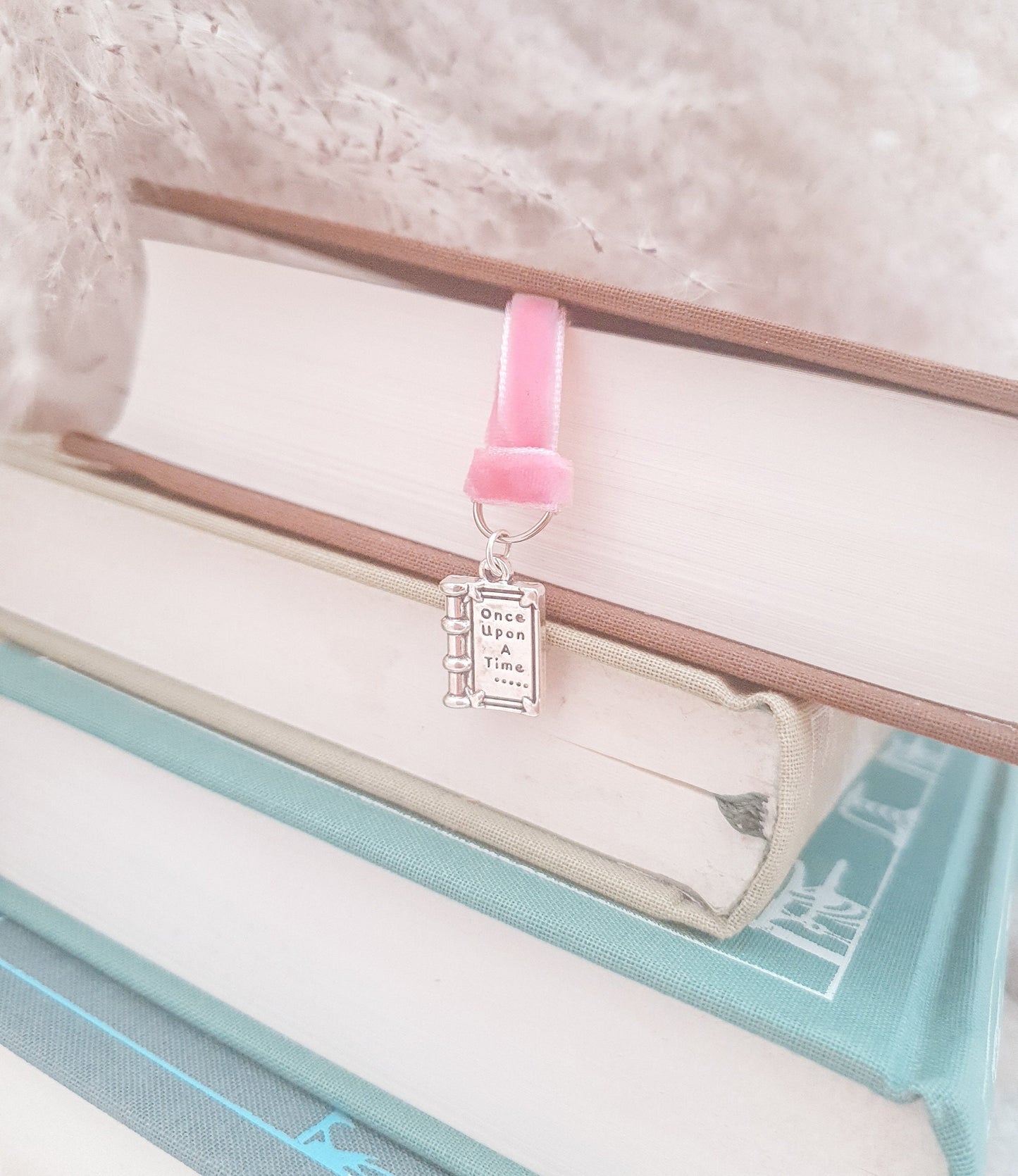 Once Upon A Time Book Charm Bookmark