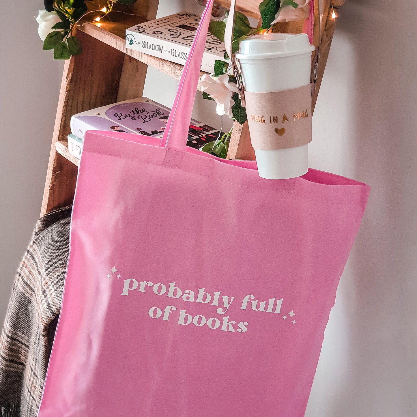 Bookish Tote Bag 'Probably Full of Books'