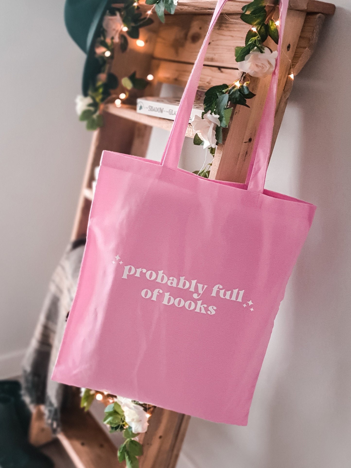 Bookish Tote Bag 'Probably Full of Books'