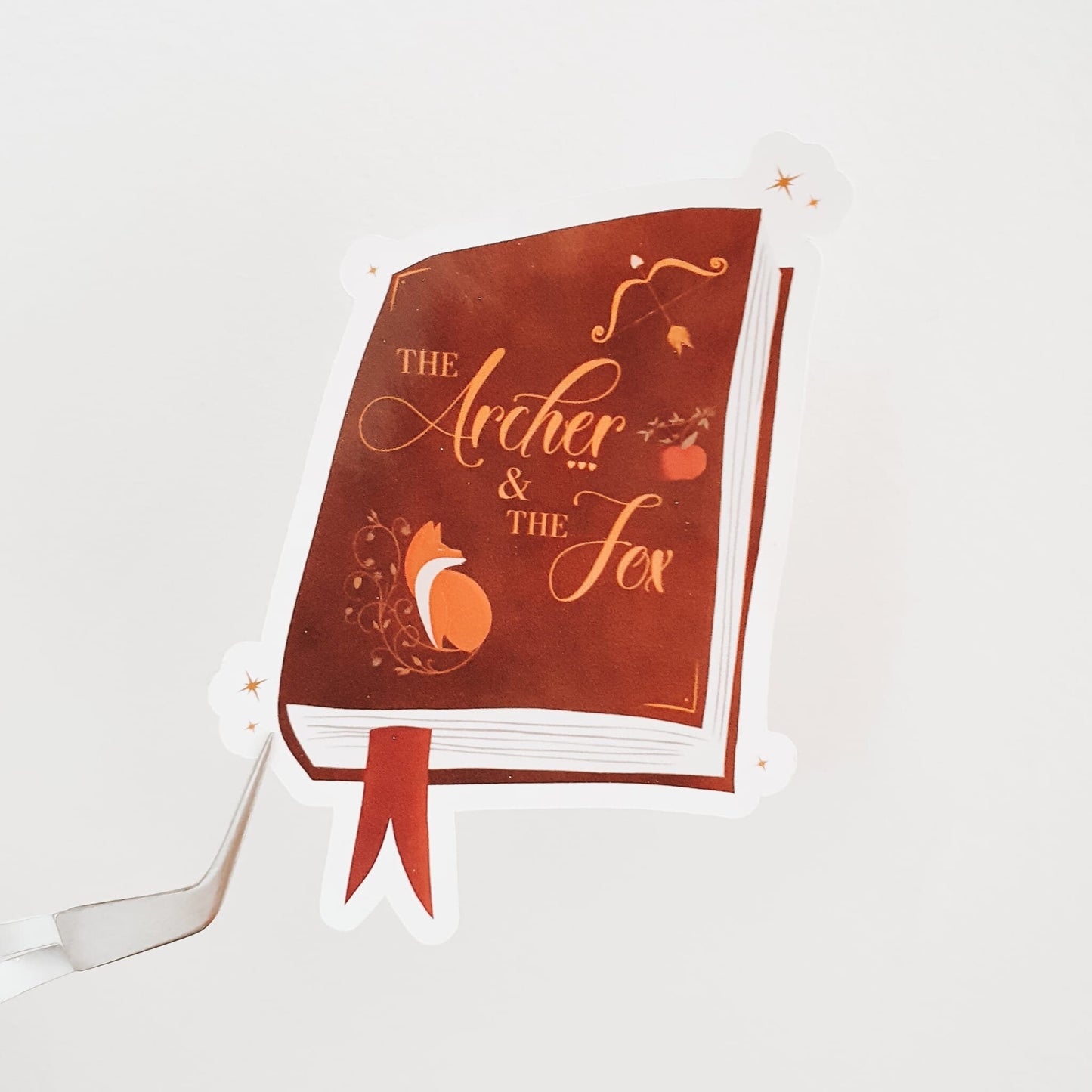 The Archer & The Fox Glossy Sticker | Once Upon A Broken Heart Fairytale Sticker | The Ballad Of Never After Book Sticker