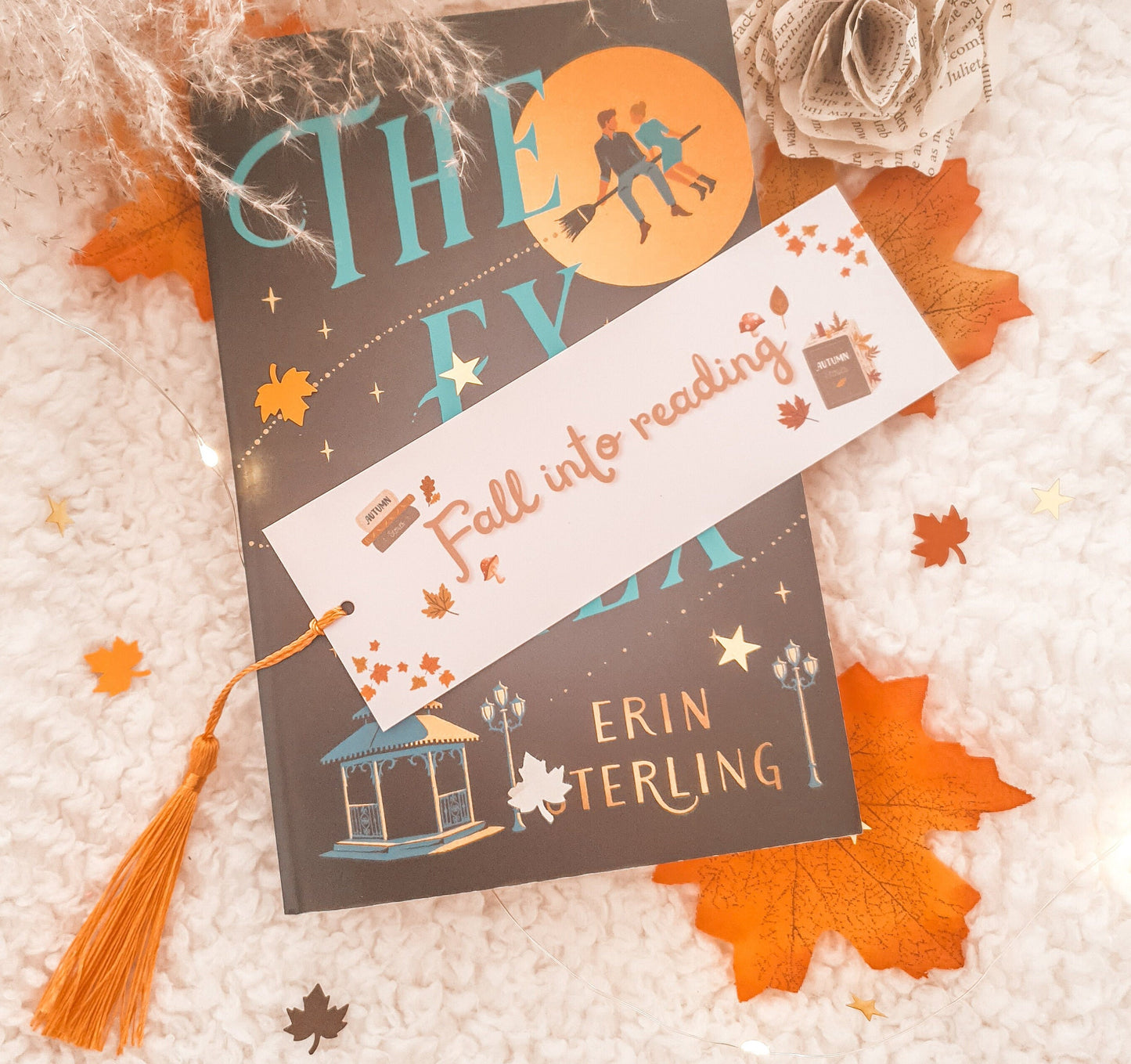 'Fall into Reading' Tassel Bookmark