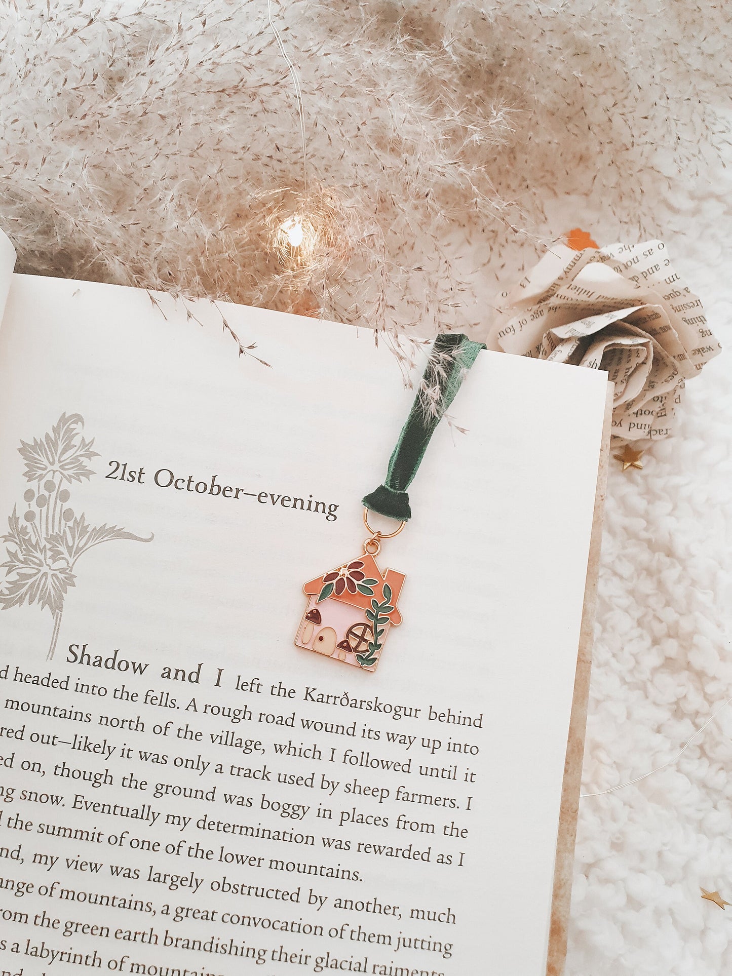 Cosy Cottage Charm Bookmark