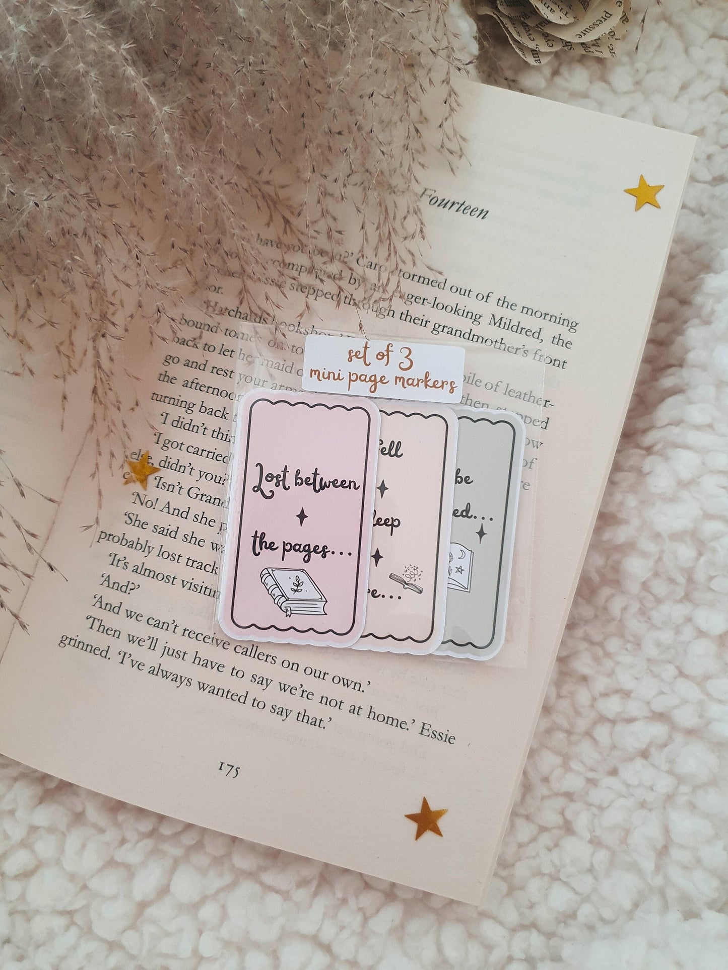 Set of 3 Mini Page Markers