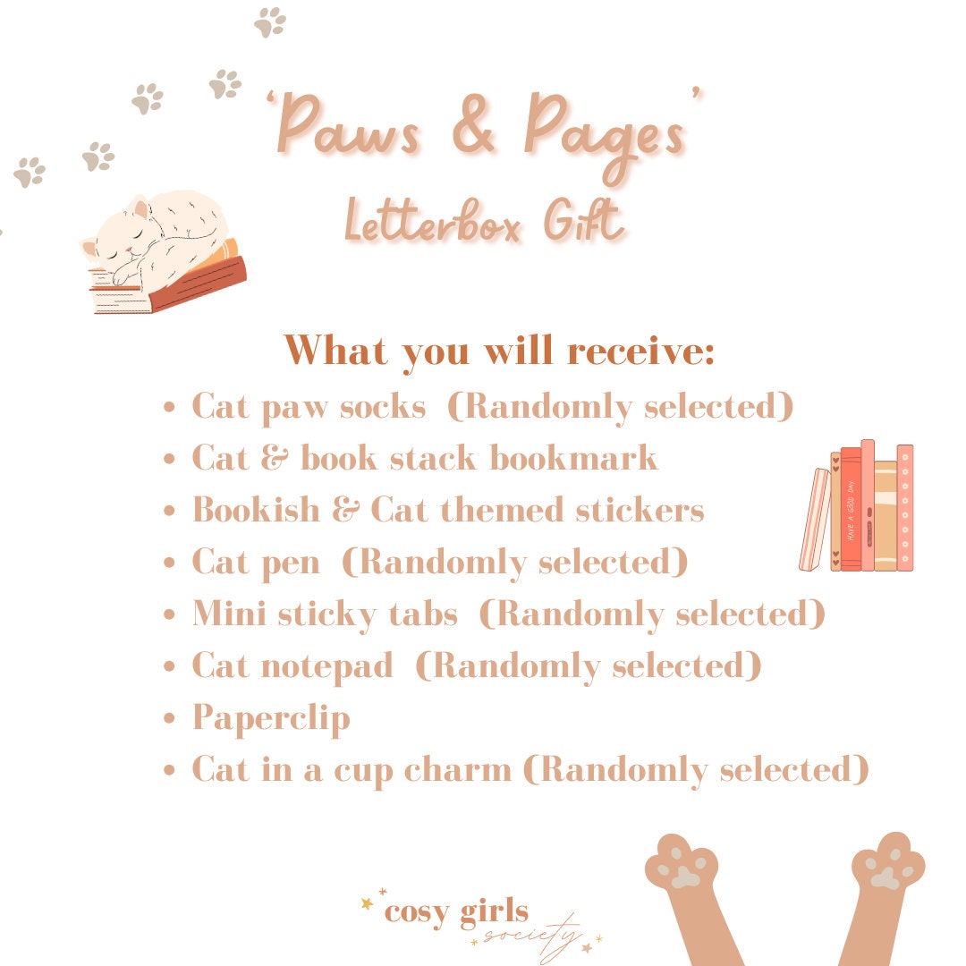 'Paws & Pages' Letterbox Gift