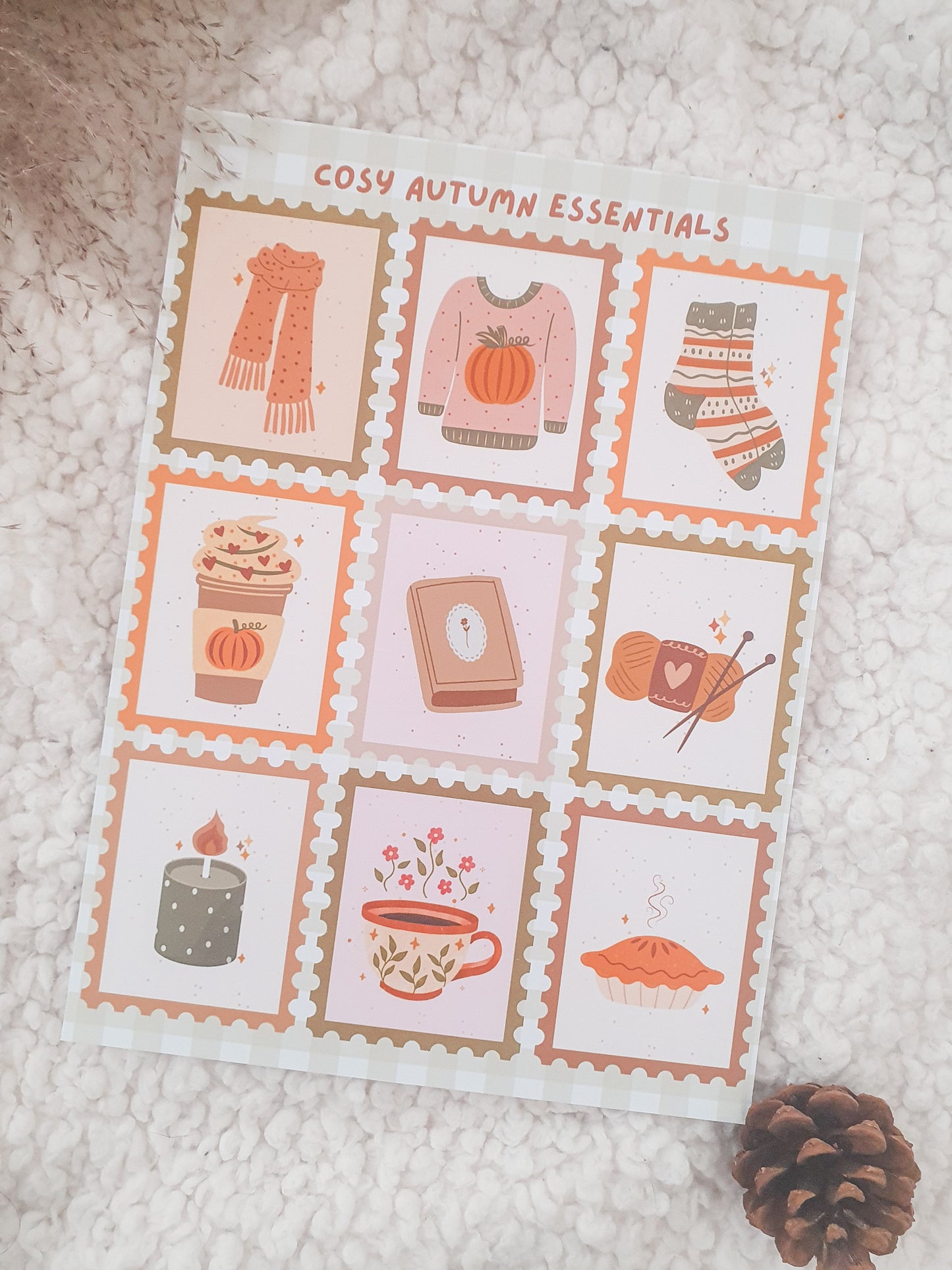 Autumn Essentials Art Print