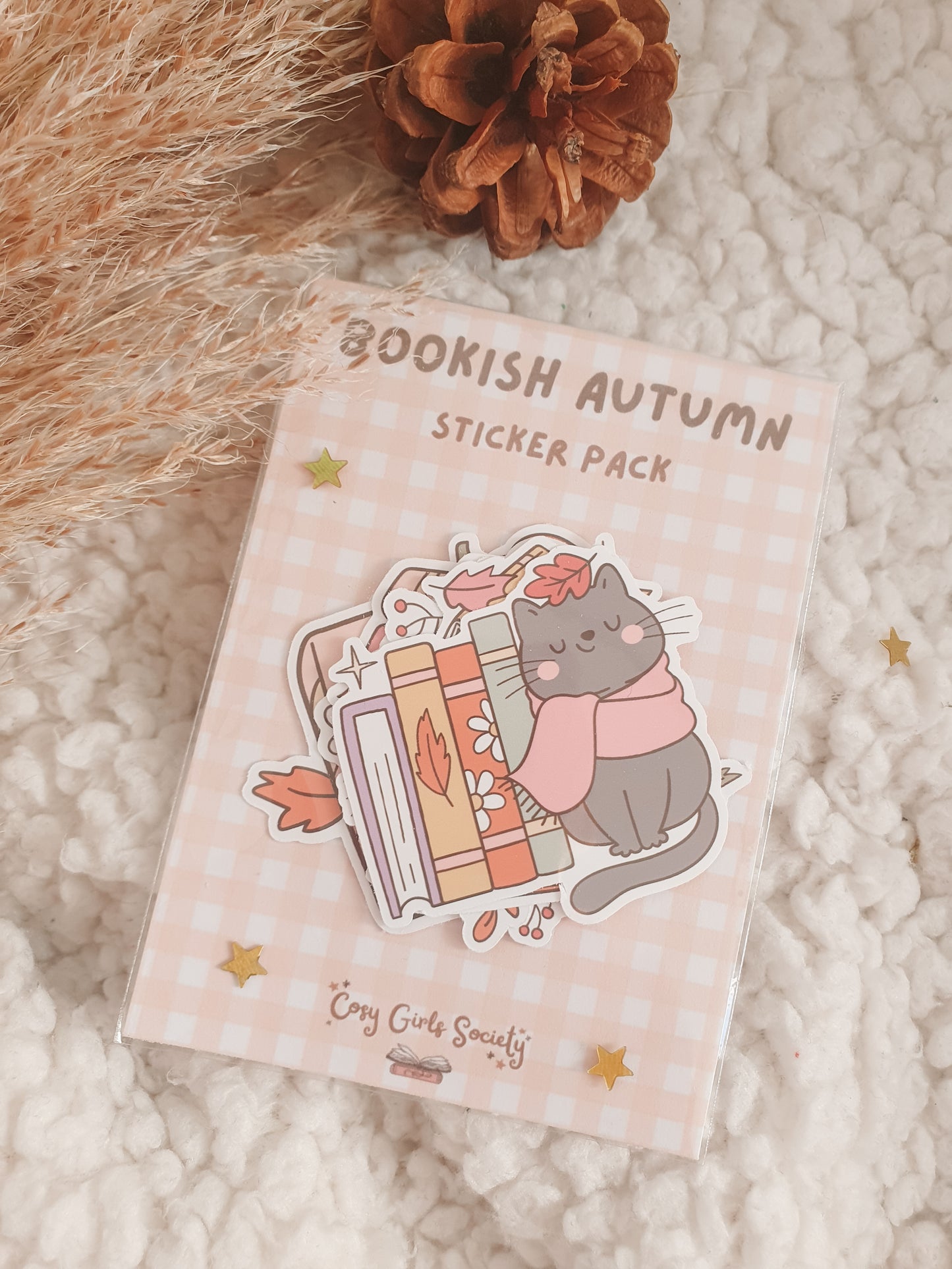 Bookish Autumn Sticker Pack