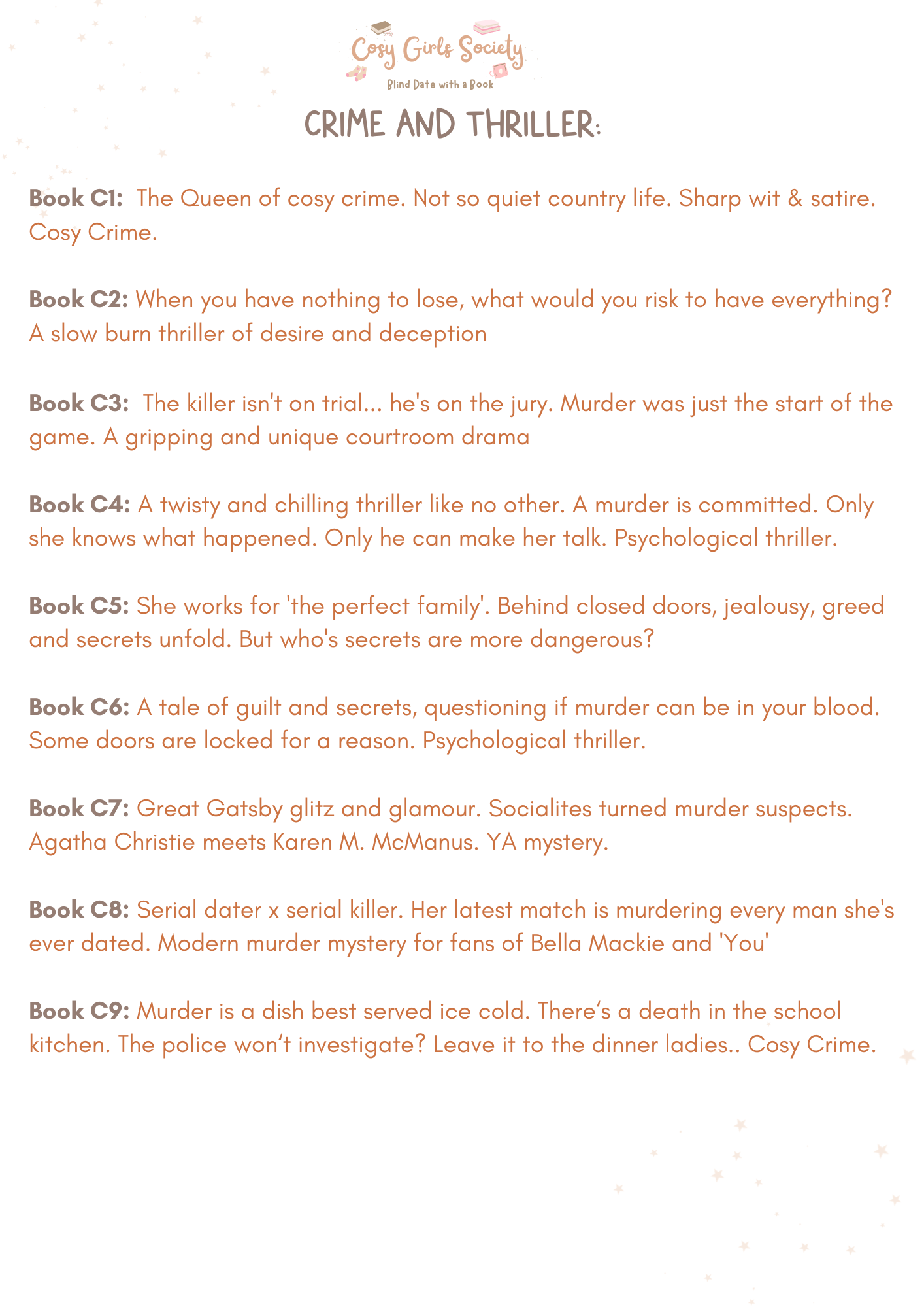 'Blind Date With A Book' Box: Autumn Edition