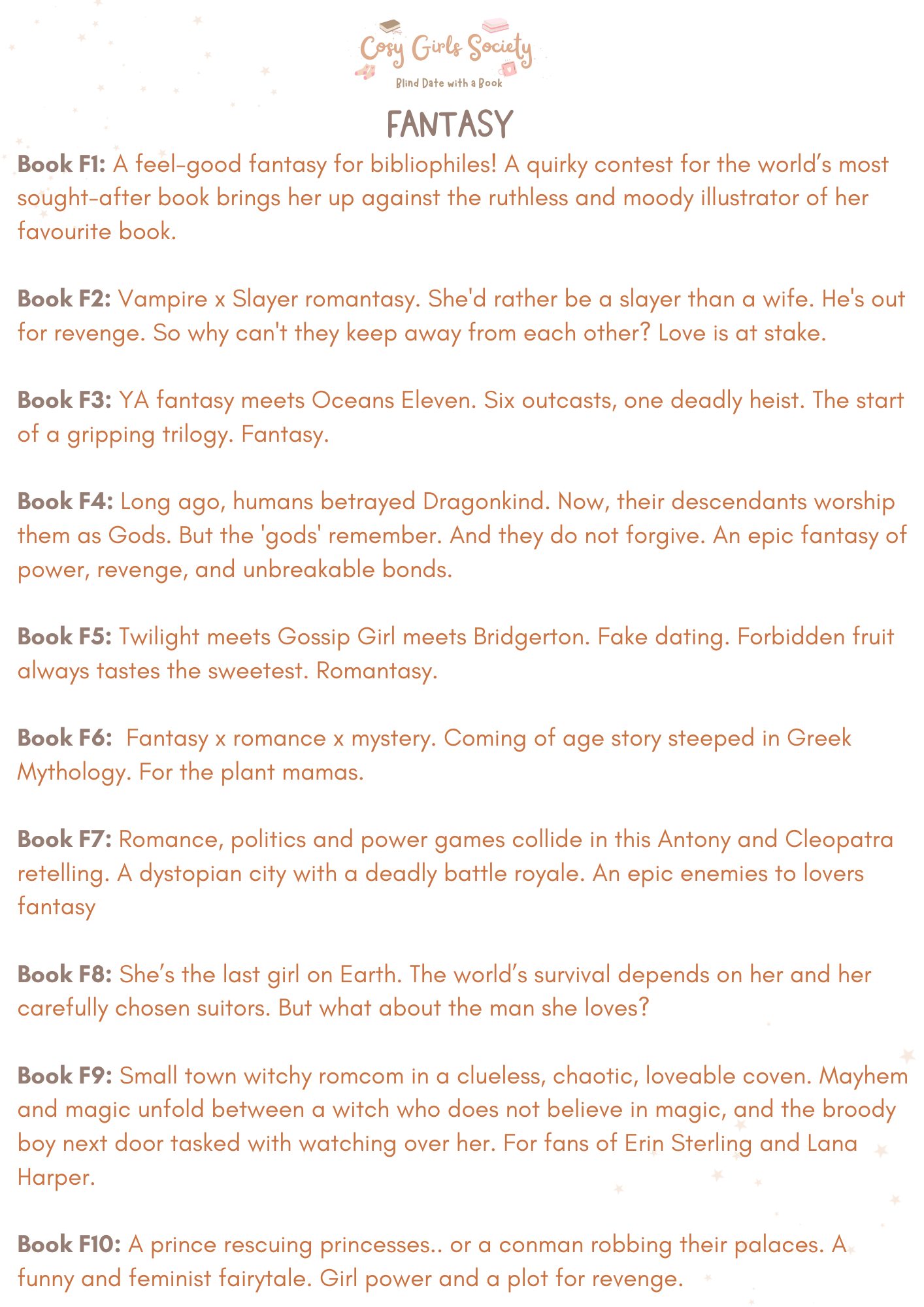 'Blind Date With A Book' Box: Autumn Edition