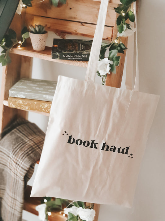 Bookish Tote Bag 'Book Haul'